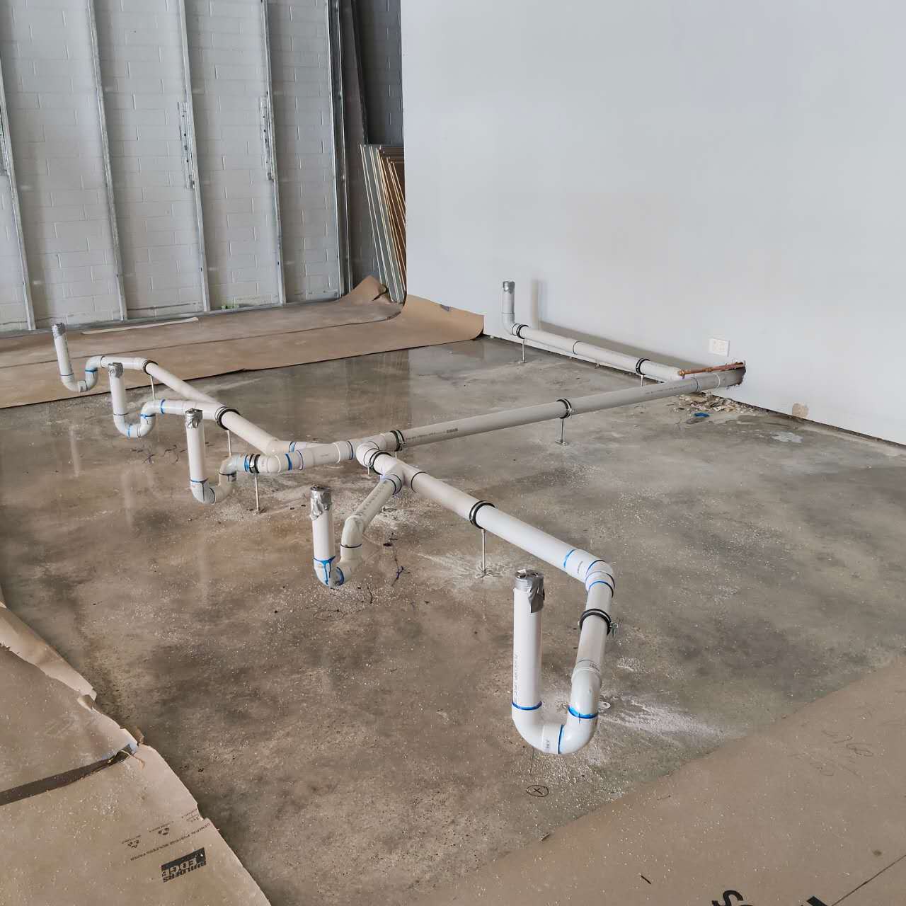 Head Spa Shop Fit-Out Drainage photo 2