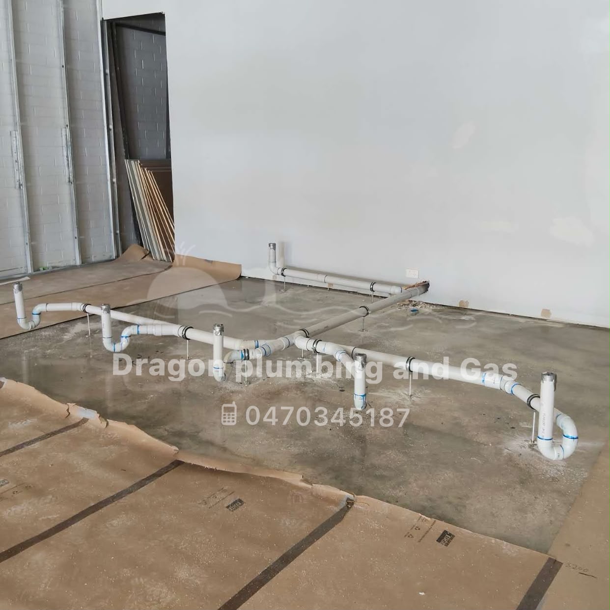 Head Spa Shop Fit-Out Drainage photo 2